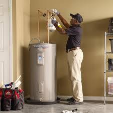 Water heater and appliance plumbing work